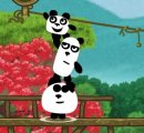 Играть игру онлайн и бесплатно: 3 pandas in japan