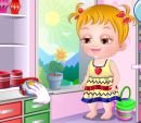 Играть игру онлайн и бесплатно: Baby Hazel Craft Time