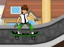 Играть игру онлайн и бесплатно: Ben 10 skate champ