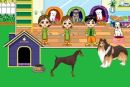 Играть игру онлайн и бесплатно: Dog Shop Decoration