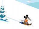 Играть игру онлайн и бесплатно: Mickeys extreme winter challenge