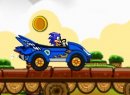 Играть игру онлайн и бесплатно: Sonic Stunt Stars