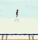 Играть игру онлайн и бесплатно: Trampoline 2