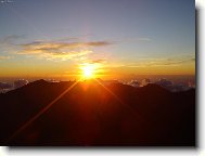 východ slunce na Hawaii