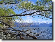 Jezero Wanaka na Zélandě