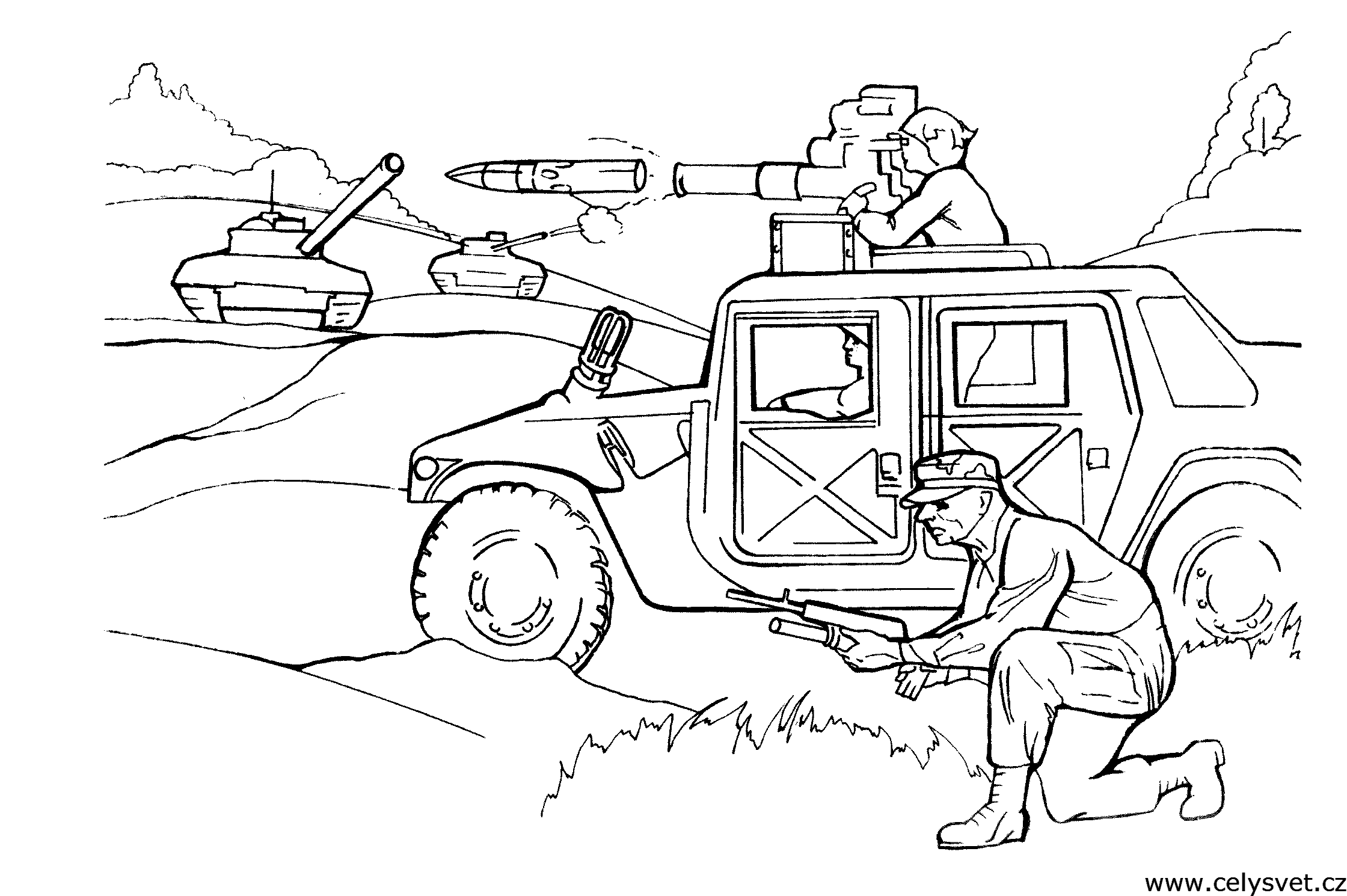 war coloring pages free - photo #28