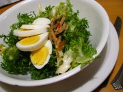 Кулинарный рецепт Кочанный салат с яйцом