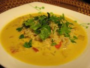 Кулинарный рецепт Куриный суп с турецким горохом