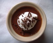 Кулинарный рецепт Шоколадный крем со взбитыми сливками