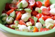 Кулинарный рецепт Трехцветный салат