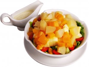 Кулинарный рецепт: Десерт из свежих фруктов: Низкокалорийный освежающий фруктовый салат, полный витаминов